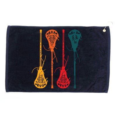 Lacrosse Apparel Lacrosse Retro Vintage Grommeted Golf Towel