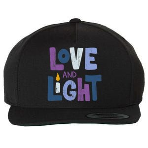 Love And Light Hanukkah Chanukah Jewish Trending Gift Wool Snapback Cap