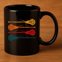 Lacrosse Apparel 11oz C Handle Ceramic Mug