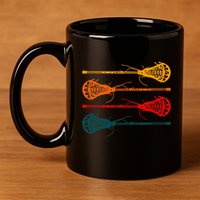 Lacrosse Apparel 11oz C Handle Ceramic Mug