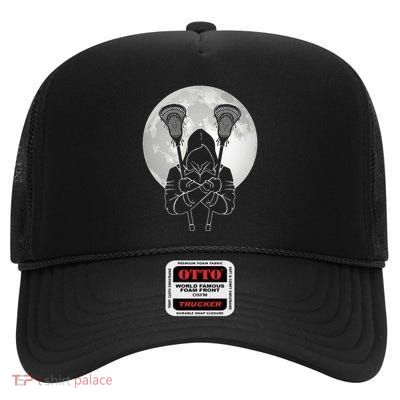 Lacrosse Apparel Lacrosse High Crown Mesh Back Trucker Hat