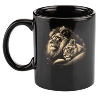 Lion And Lioness - Symbol Of Love Loyalty And Partnership Gift 11oz C Handle Ceramic Mug