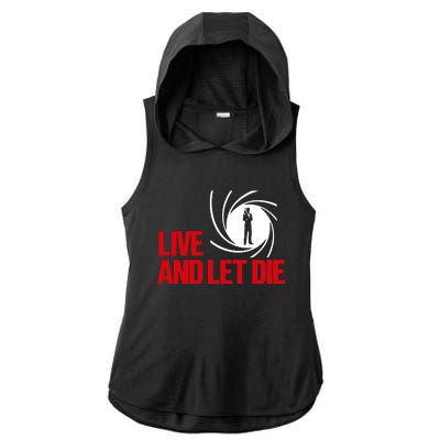 Live And Let Die Ladies PosiCharge Tri-Blend Wicking Draft Hoodie Tank