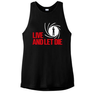 Live And Let Die Ladies PosiCharge Tri-Blend Wicking Tank