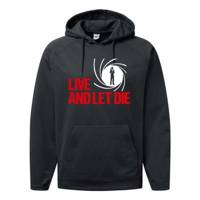 Live And Let Die Performance Fleece Hoodie