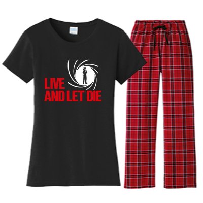 Live And Let Die Women's Flannel Pajama Set