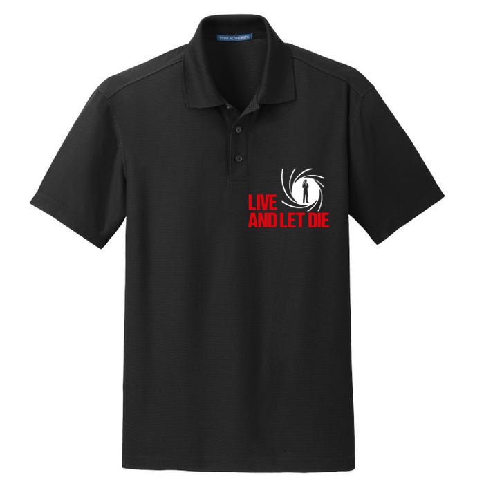 Live And Let Die Dry Zone Grid Polo