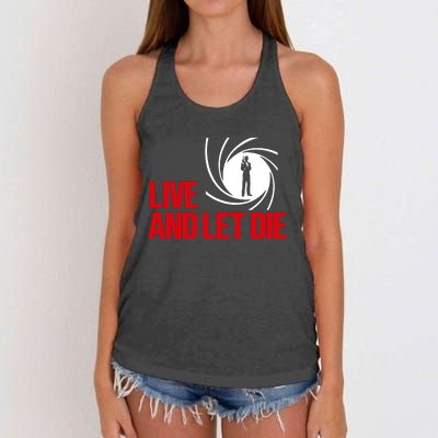 Live And Let Die Women's Knotted Racerback Tank