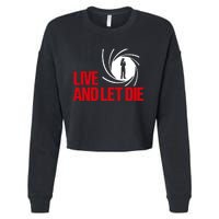 Live And Let Die Cropped Pullover Crew