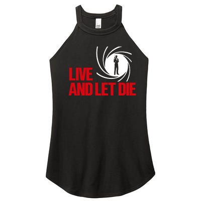 Live And Let Die Women's Perfect Tri Rocker Tank