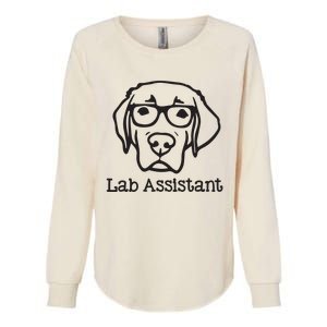 Lab Assistant Labrador Lover Gift Labrador Retriever Dog Womens California Wash Sweatshirt