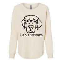 Lab Assistant Labrador Lover Gift Labrador Retriever Dog Womens California Wash Sweatshirt