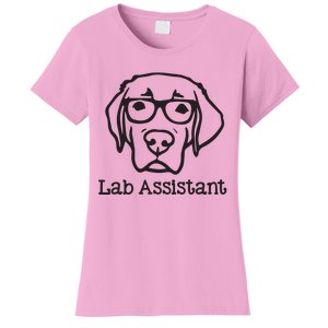 Lab Assistant Labrador Lover Gift Labrador Retriever Dog Women's T-Shirt