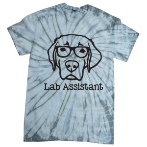 Lab Assistant Labrador Lover Gift Labrador Retriever Dog Tie-Dye T-Shirt