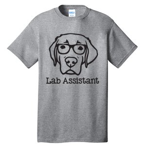 Lab Assistant Labrador Lover Gift Labrador Retriever Dog Tall T-Shirt