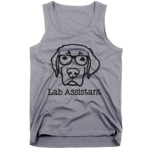 Lab Assistant Labrador Lover Gift Labrador Retriever Dog Tank Top