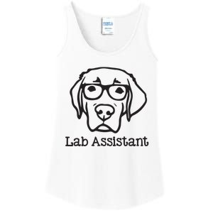 Lab Assistant Labrador Lover Gift Labrador Retriever Dog Ladies Essential Tank