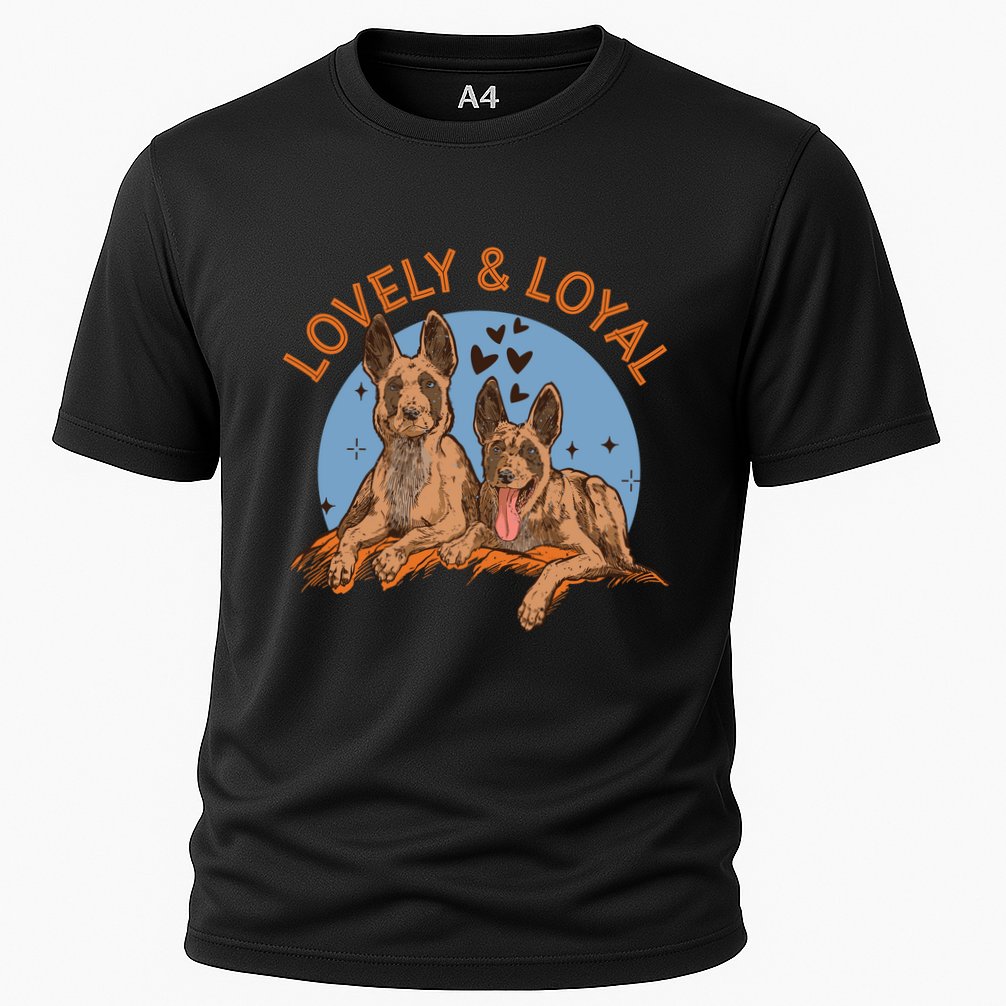 Lovely And Loyal Dog Cooling Performance Crew T-Shirt