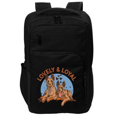 Lovely And Loyal Dog Impact Tech Backpack