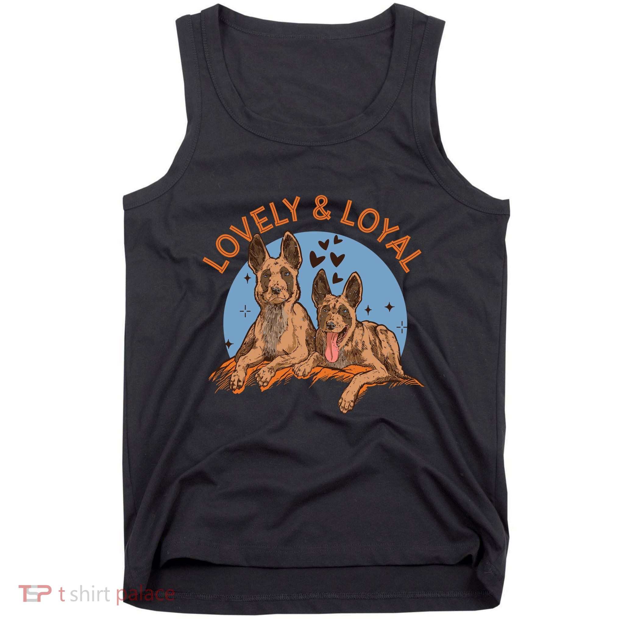 Lovely And Loyal Dog Tank Top