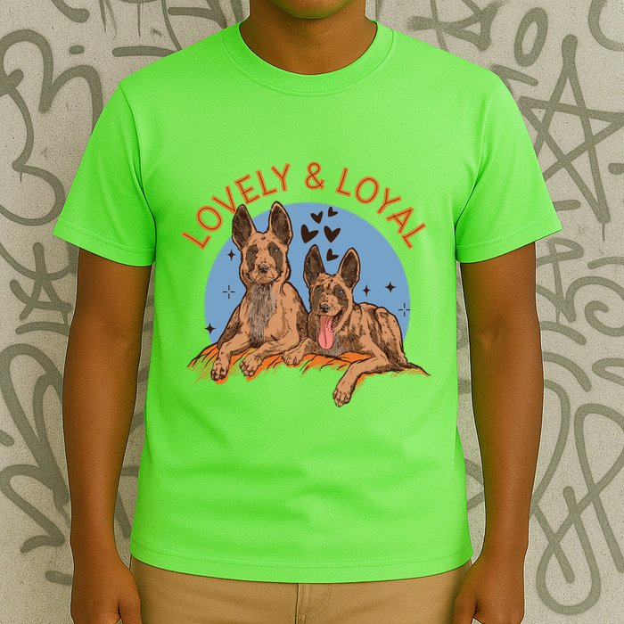 Lovely And Loyal Dog T-Shirt