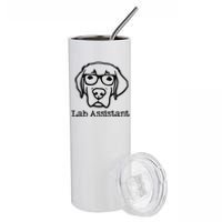 Lab Assistant Labrador Lover Gift Labrador Retriever Dog Stainless Steel Tumbler