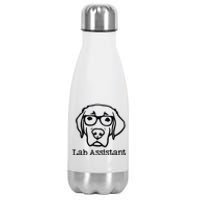 Lab Assistant Labrador Lover Gift Labrador Retriever Dog Stainless Steel Insulated Water Bottle