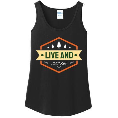 Live And Let It Live Ladies Essential Tank