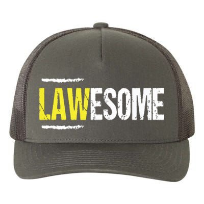 Lawesome A Lawyer Who Is Awesome Lawyer Funny Gift Yupoong Adult 5-Panel Trucker Hat