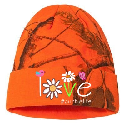 Love Auntie Life Cute Matching Family Kati Licensed 12" Camo Beanie