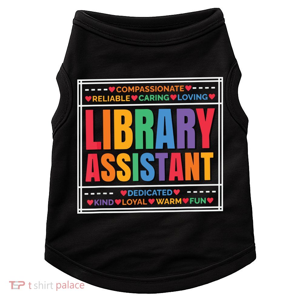 Librarian Assistant Library Doggie Tank
