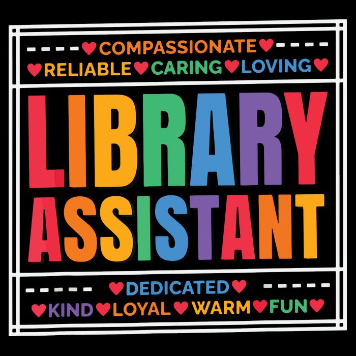 Librarian Assistant Library Impact Tech Backpack