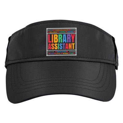 Librarian Assistant Library Adult Drive Performance Visor