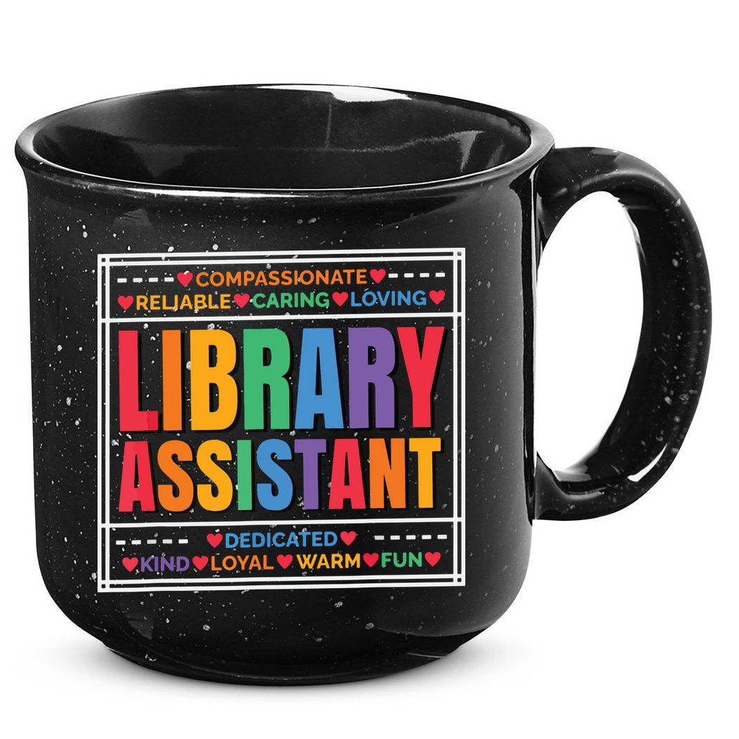 Librarian Assistant Library 15oz Campfire Ceramic Mug