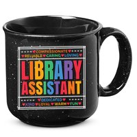 Librarian Assistant Library 15oz Campfire Ceramic Mug