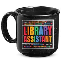 Librarian Assistant Library 15oz Campfire Ceramic Mug
