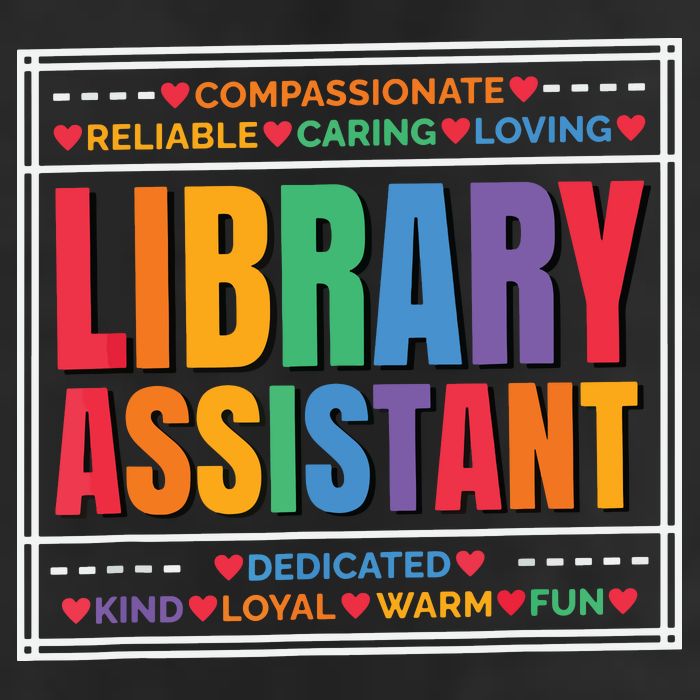 Librarian Assistant Library Golf Towel