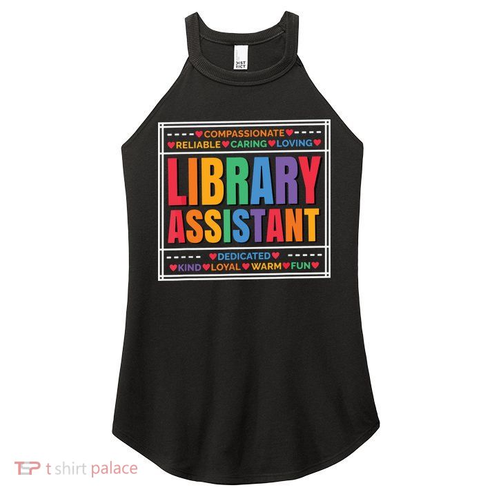 Librarian Assistant Library Women's Perfect Tri Rocker Tank