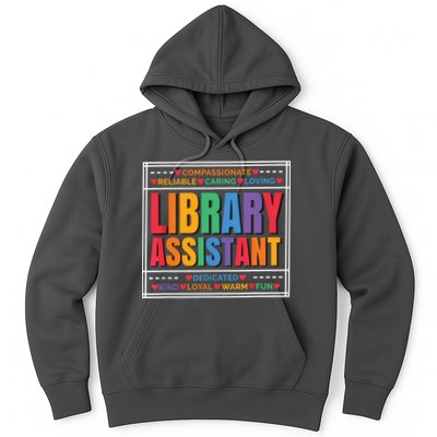 Librarian Assistant Library Hoodie