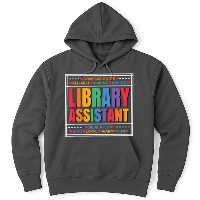 Librarian Assistant Library Hoodie