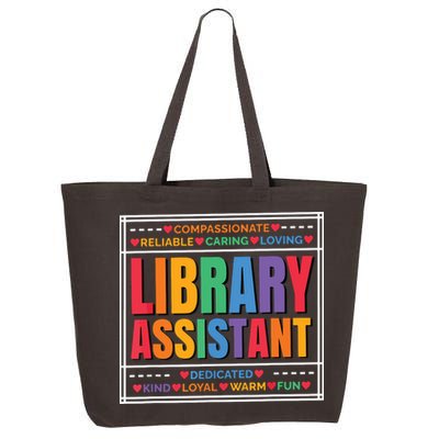 Librarian Assistant Library 25L Jumbo Tote
