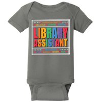 Librarian Assistant Library Baby Bodysuit