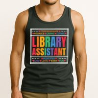 Librarian Assistant Library Tank Top