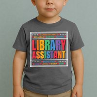 Librarian Assistant Library Toddler T-Shirt