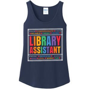 Librarian Assistant Library Ladies Essential Tank