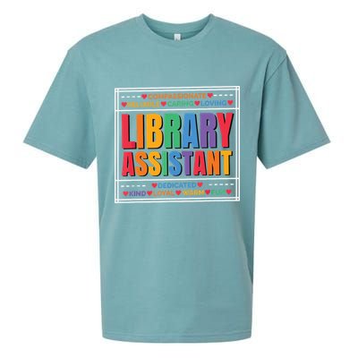 Librarian Assistant Library Sueded Cloud Jersey T-Shirt