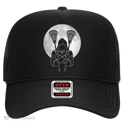 Lacrosse Apparel Lacrosse High Crown Mesh Back Trucker Hat