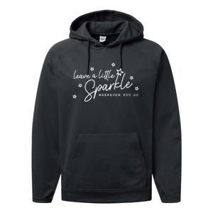 Leave A Little Performance Fleece Hoodie