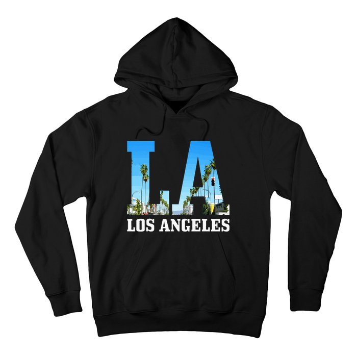 Los Angeles La Vintage California Los Angeles Hoodie