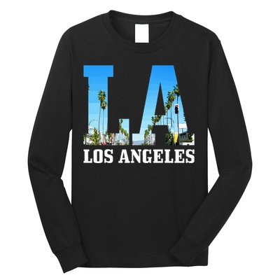 Los Angeles La Vintage California Los Angeles Long Sleeve Shirt